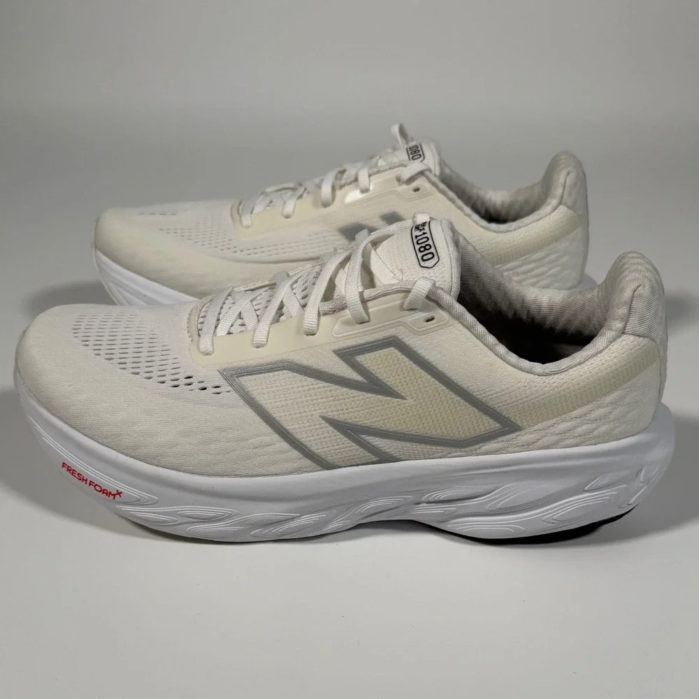 New Balance Fresh Foam X 1080v14 Men's 12 2E Wide White Running Shoes M1080W14